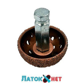 Вовняна напівсфера 40х20 мм зернистість 60 од із адаптером SSS-1010 НОРМ