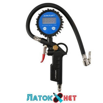 Пістолет для підкачування коліс із цифровим манометром STG-05D Airkraft