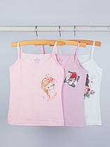 Майки дитячі для дівчаток ТМ Baykar, Туреччина оптом р.5 (146-152 см)