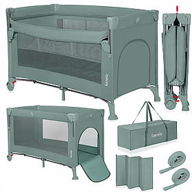 Ліжечко-манеж Lionelo ELLEN GREEN SAGE