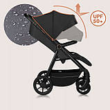 Прогулянкова коляска Lionelo MIRA BLACK ONYX, фото 4