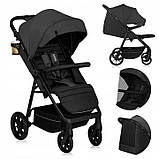 Прогулянкова коляска Lionelo MIRA GREY GRAPHITE, фото 2