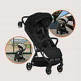 Прогулянкова коляска Lionelo JULIE AIR BLACK ONYX, фото 3