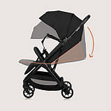 Прогулянкова коляска Lionelo JULIE AIR BLACK ONYX, фото 5