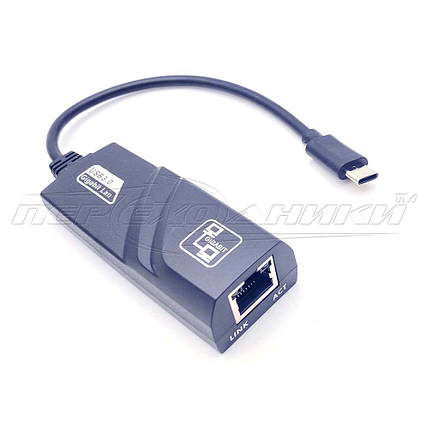 Type C - to LAN 10/1000 Mb Ethernet RJ45, фото 1