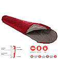 Спальний мішок Grand Canyon Whistler 190 13°C Red Dahlia Left (340001), фото 5