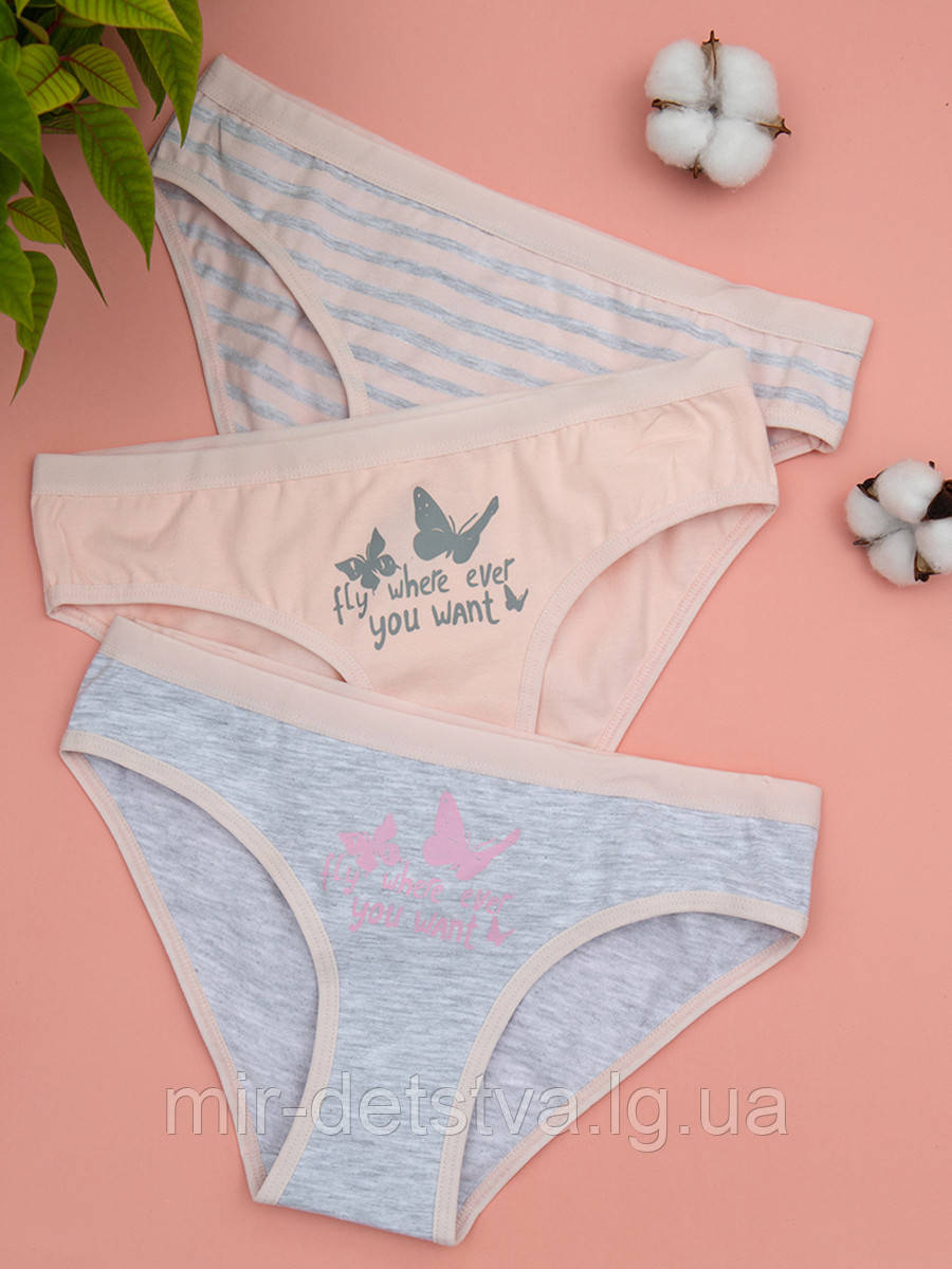 Підліткова білизна гуртом. Трусики для дівчинки ТМ Baykar р.8