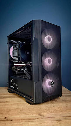 Б/в Збірка під замовлення: комп'ютер MSI MAG Forge M100R Black MT| i5-14600KF| 32GB RAM| 1000GB SSD| RTX 3060 Ti 8GB, фото 1