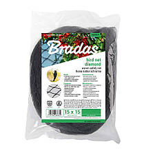 Сітка для захисту від птахів, DIAMOND, 20 г/м², 
ткана, 15 x 15 мм, 10 м x 10 м, AS-BN20151510010, фото 2