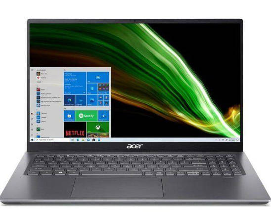 Б/в Ігровий ноутбук Acer Swift X SFX16-51G-55XR 16.1" 1920x1080| i5-11260H| 16GB RAM| 512GB SSD| RTX 3050 4GB, фото 1