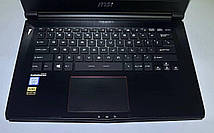 Б/в Ноутбук Б-клас MSI GS43VR 6RE Phantom Pro 14.1" 1920x1080| i7-7700HQ| 32GB RAM| 256GB SSD| GTX 1060 6GB, фото 4