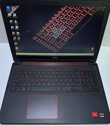 Б/в Ігровий ноутбук Dell Inspiron 15 5576 15.6" 1920x1080| AMD A10-9630P| 16GB RAM| 128GB SSD+500GB HDD| Radeon RX 460 4GB, фото 1