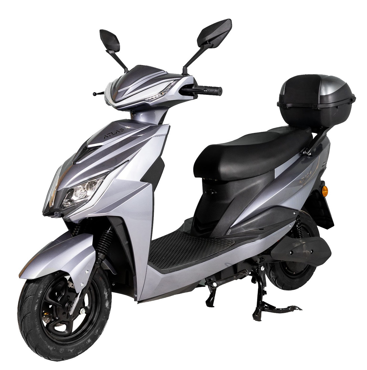 Електроскутер Atlas Spider 1500W Box Сірий, фото 1