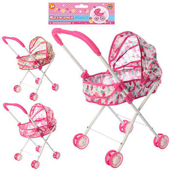 Коляска железная для куклы M0354U/R/9309L G-Rich