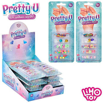 Набір "Pretty U" Бісер, намистини, підвіски, нитки M4990UA G-Rich