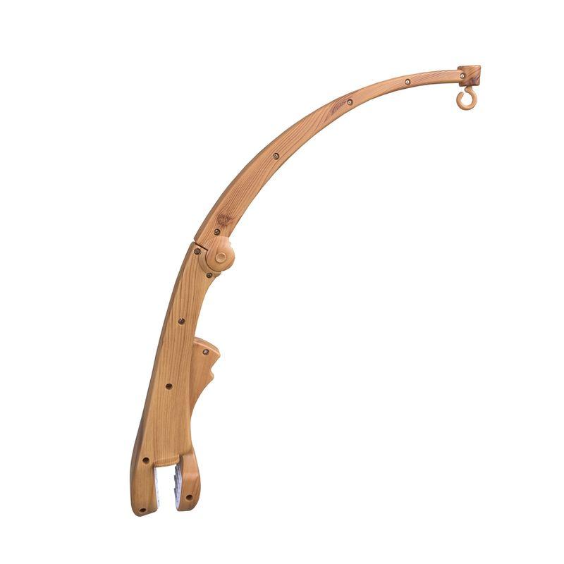 Тримач для мобіля пластиковий Кронштейн-9 з прищіпкою під ДЕРЕВО, 36 см (короткий), фото 1