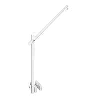 Тримач для мобіля дерев'яний Білий, Кронштейн-7, 88 см