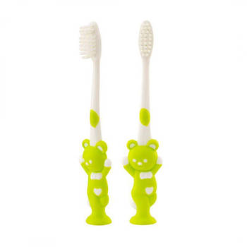Зубна дитяча щітка з присоскою Ведмедик 7202 G-Rich