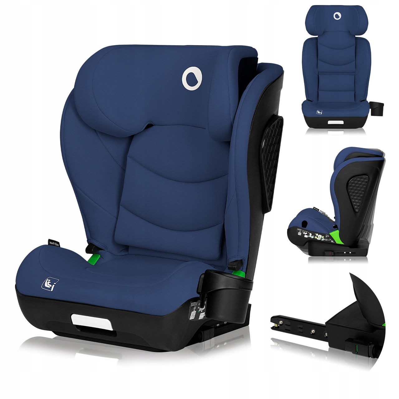 Дитяче автокрісло Lionelo NEAL I-SIZE BLUE NAVY, фото 1