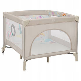 Манеж Lionelo MILLE PLUS GREY BEIGE