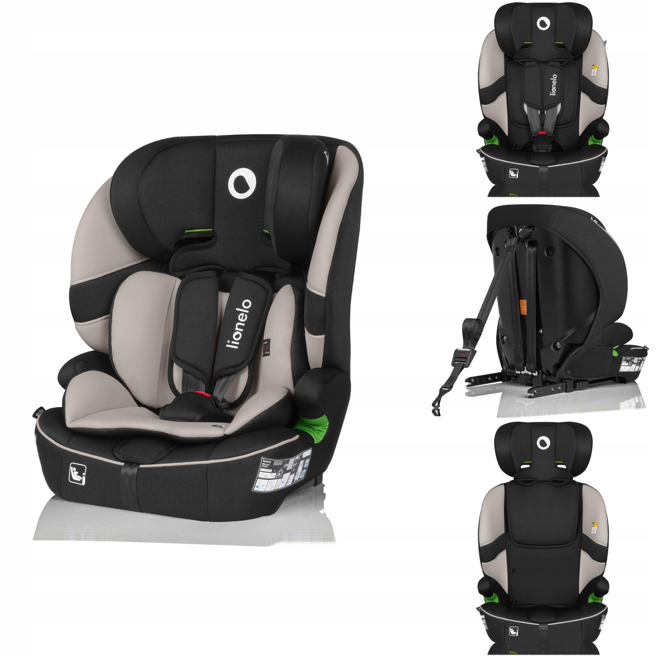 Дитяче автокрісло Lionelo BILLY I-SIZE BEIGE LATTE, фото 1