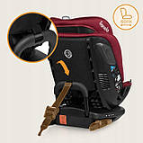 Дитяче автокрісло Lionelo BASTIAAN RWF I-SIZE RED BURGUNDY, фото 4