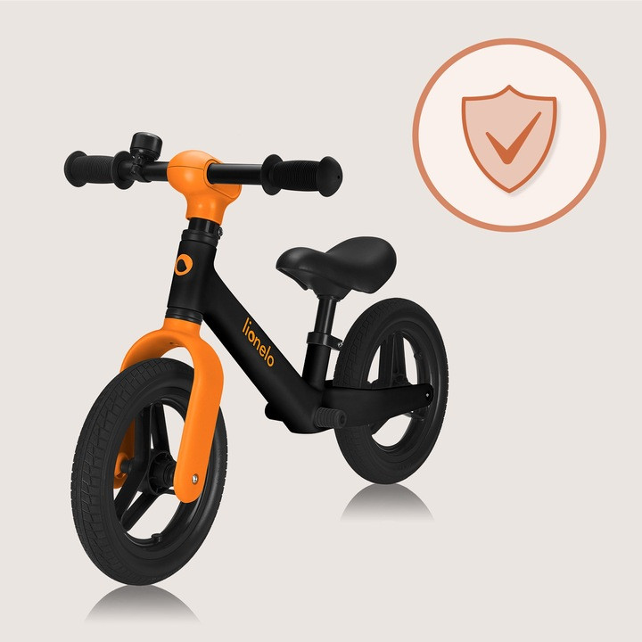 Біговел Lionelo TONI BLACK ORANGE, фото 1