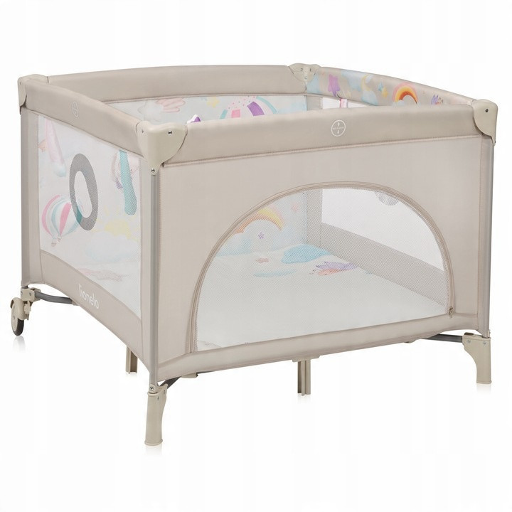 Манеж Lionelo MILLE PLUS GREY BEIGE, фото 1