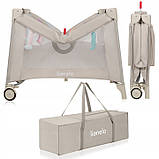 Манеж Lionelo MILLE PLUS GREY BEIGE, фото 5