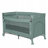 Ліжечко-манеж Lionelo ELLEN GREEN SAGE, фото 2