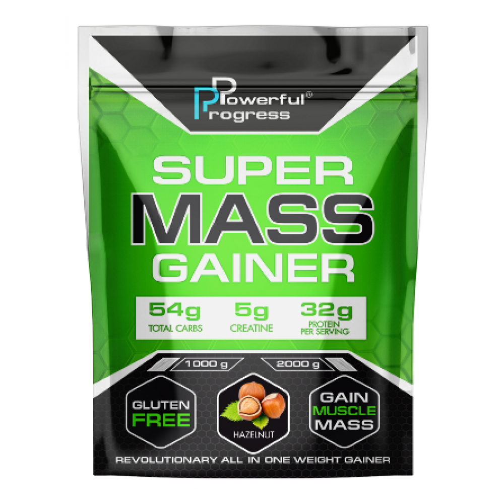 Super Mass Gainer - 2000g Hazelnut, фото 1
