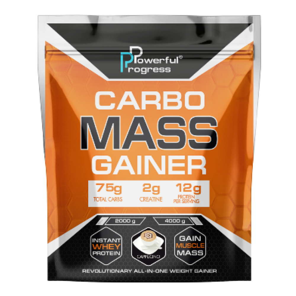 Carbo Mass Gainer - 4000g Cappucino, фото 1