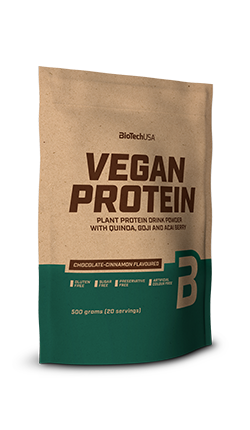 Рослинний протеїн VEGAN protein 500 g (Chocolate-cinnamon)