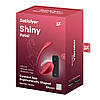 Вібратор в трусики Satisfyer Shiny Petal з додатком та пультом, червоний, фото 5