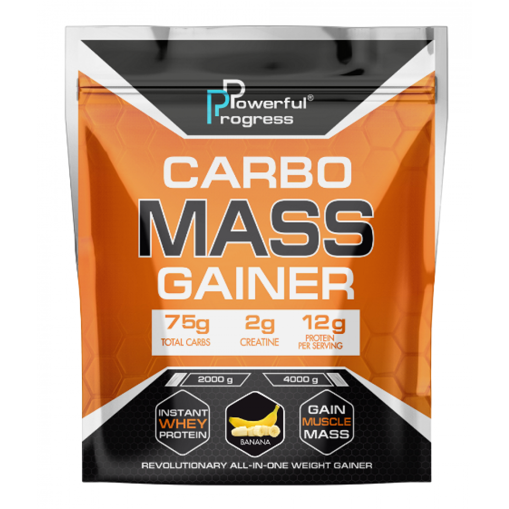 Carbo Mass Gainer - 2000g Banan, фото 1