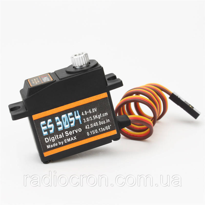 Цифровий сервопривід EMAX ES3054 (металеві шестерні)