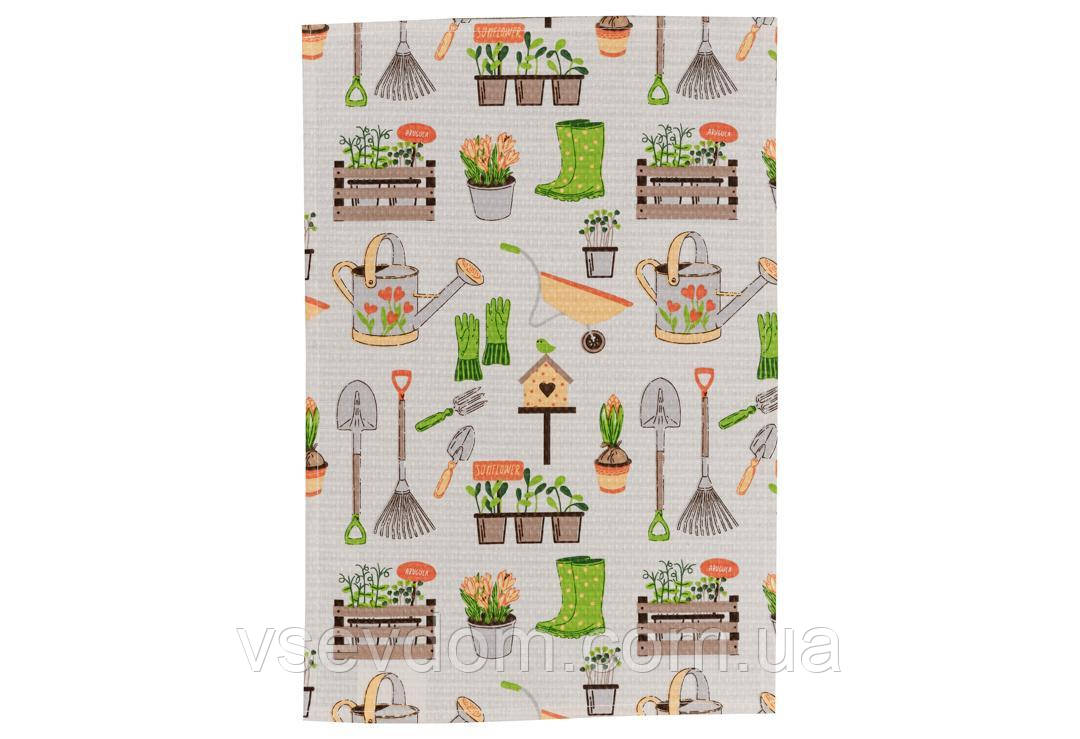 Рушник вафельний Садочок ТМ ПРОВАНС, фото 1