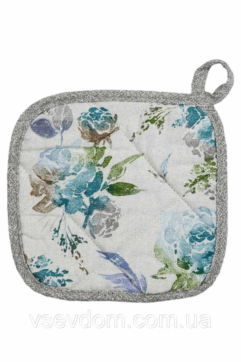 Кухонна прихватка Троянда блакитна ТМ ПРОВАНС, фото 1
