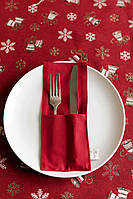Чохол для столових приборів червоний ТМ ПРОВАНС