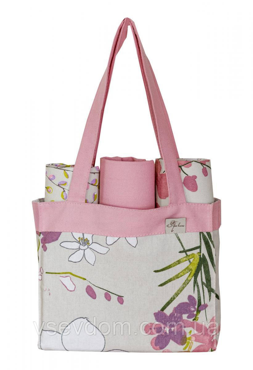 Набір рушників в торбі  Орхідея 3 од ТМ ПРОВАНС, фото 1