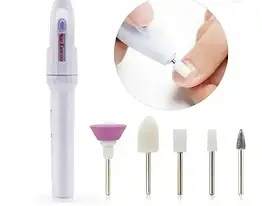 Фрезер для манікюру та педикюру Beauty Manicur Pedicur Set рожевий 166x26x25 мм пластик