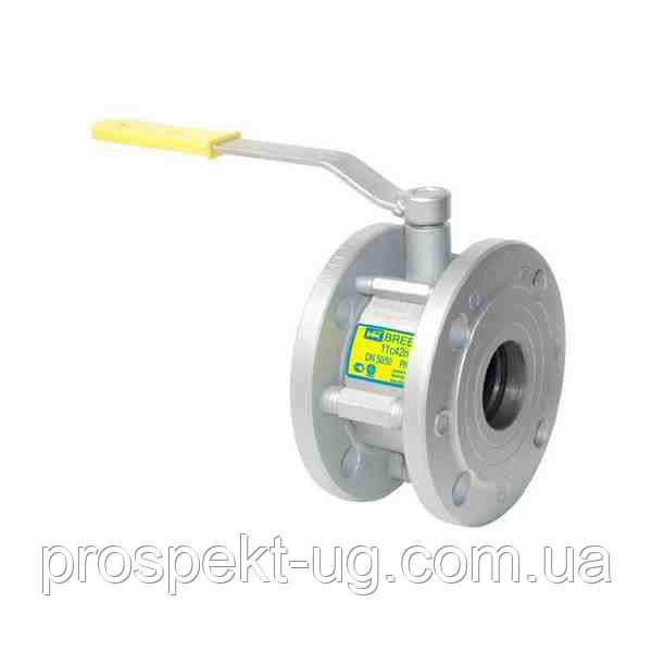 Кран 11с42п ду150/100 Ру16 кульовий сталевий фланцевий BREEZE