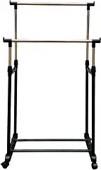 Телескопічна полиця Двосторонній вішак регульований 95 см 165 см 30 кг