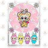 Друк їстівного фото — Вафельний папір — Лабубу No12, фото 5