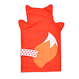 Розвивальна іграшка 2в1 м'яка книжка-рукавичка 2 різновиди QBX072A-73A, фото 9