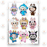 Друк їстівного фото — Вафельний папір — Лабубу No12, фото 2