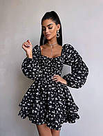 Жіноча лялькова сукня з пишною спідницею та корсетним верхом