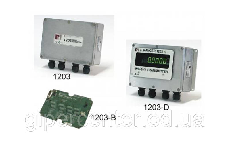 Передавач ваги з функцією дозування Rinstrum WT1203 (алюміній/в корпусі IP65)