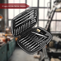 Набір біт і свердел ONEX OX-604 25 предметів, Біти, свердла