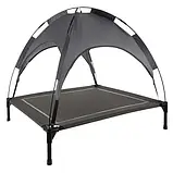 Крите підняте ліжко для собак XXL з килимком та водонепроникним дахом Purlov 25428 Польща, фото 10